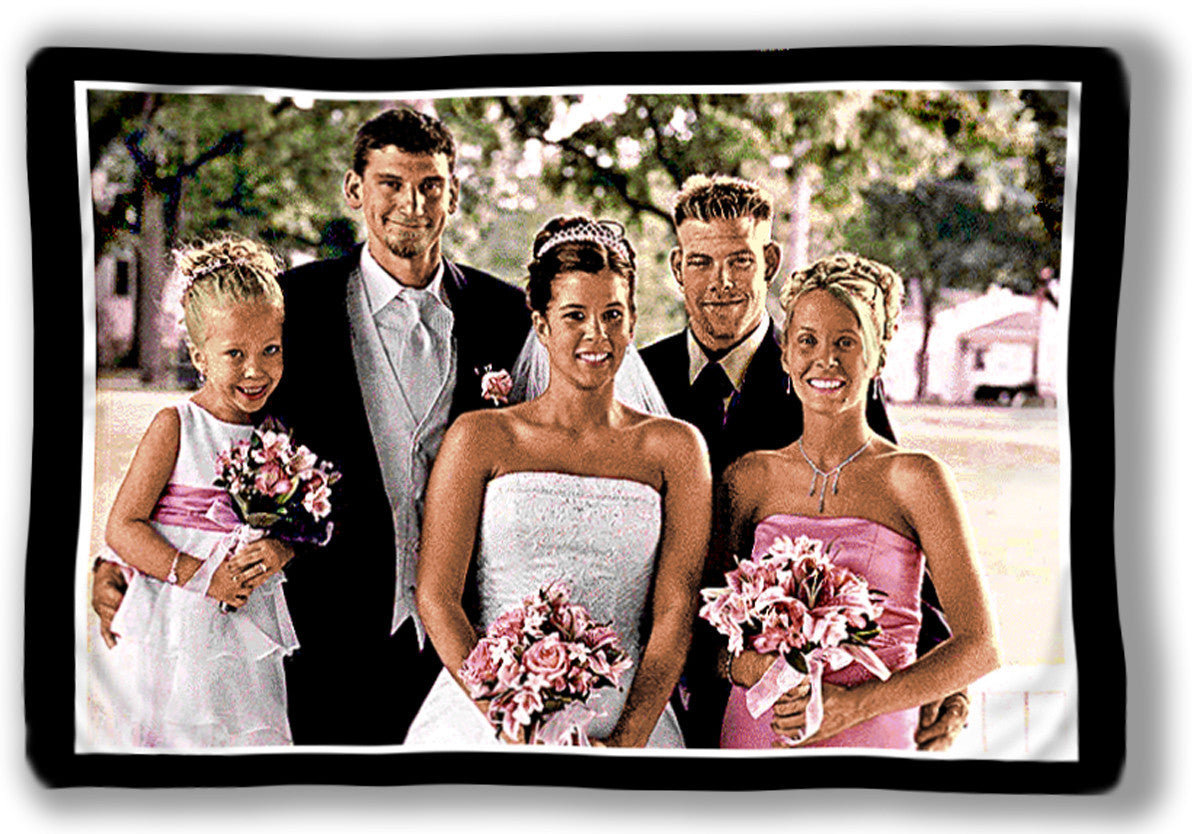 Woven Photo Pillow Sham