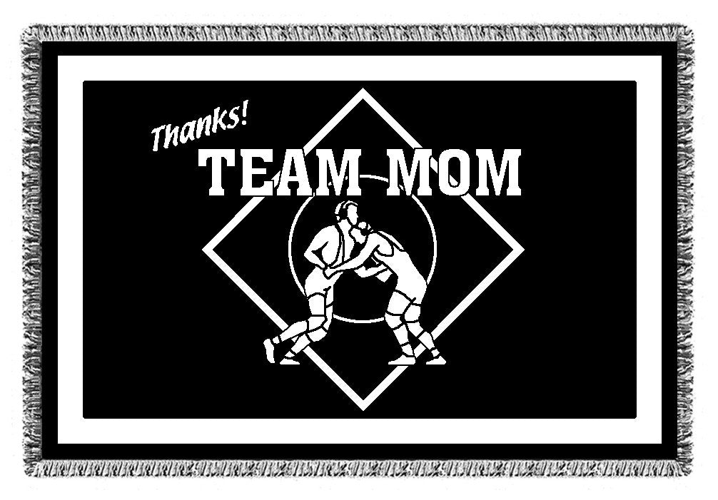 THANKS! Team Mom Woven Blankets