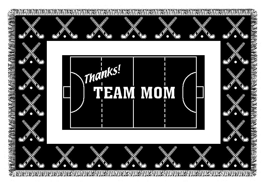 THANKS! Team Mom Woven Blankets