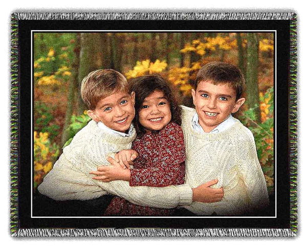 Woven Photo Blankets