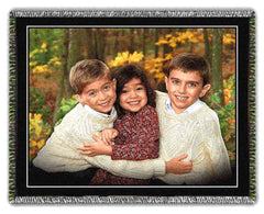 Woven Photo Blankets