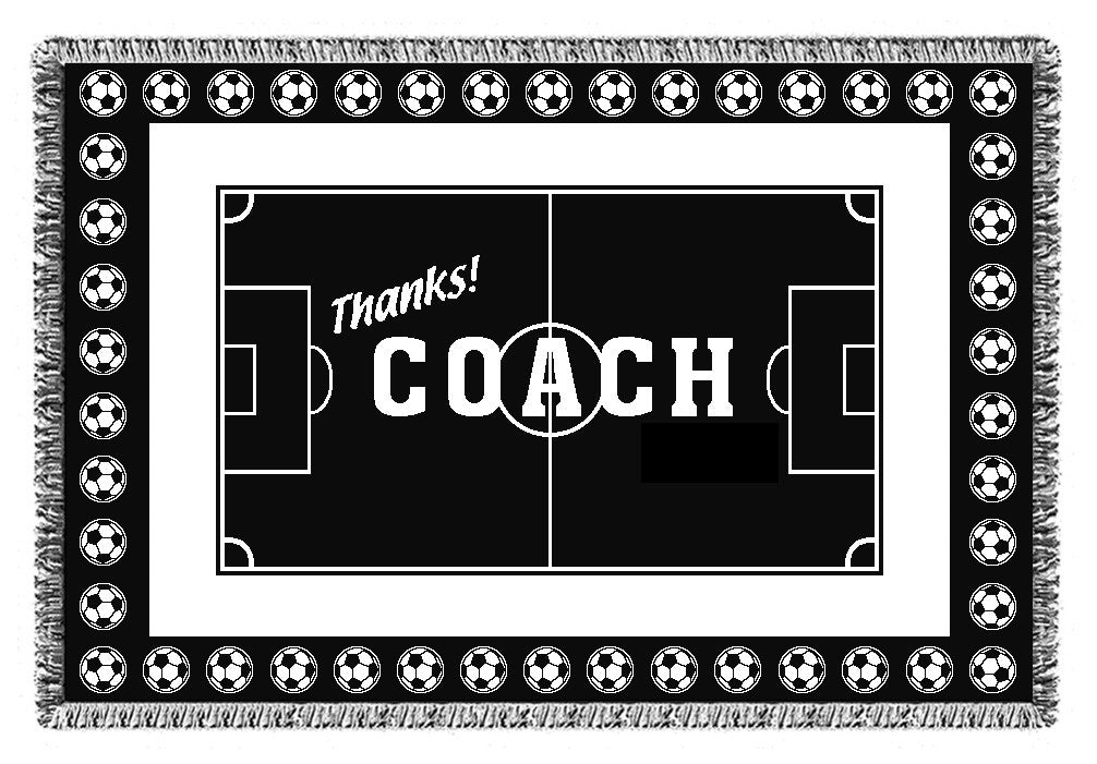 THANKS! Coach Woven Blankets