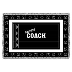 THANKS! Coach Woven Blankets