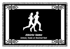 Personalized Sports Woven Blankets