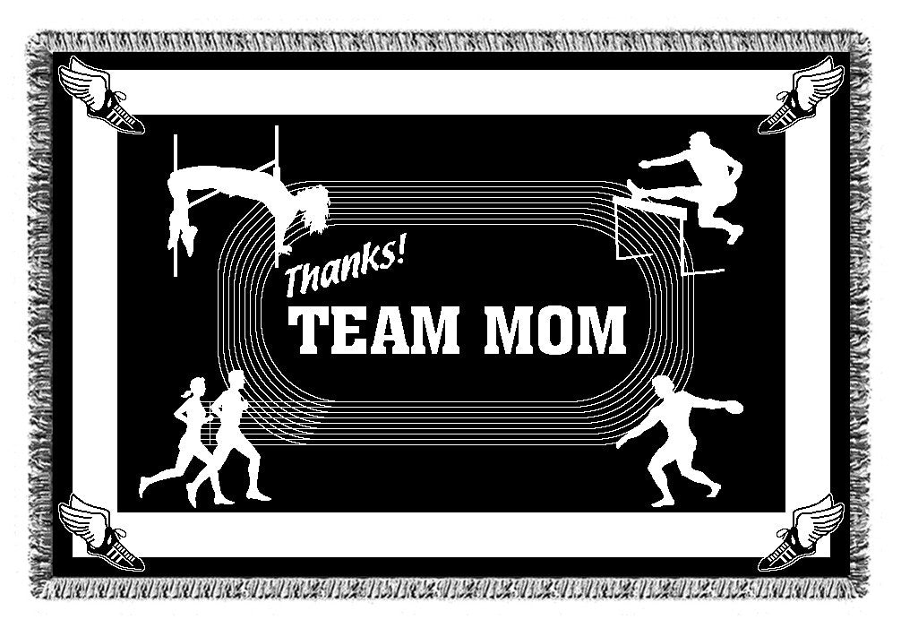 THANKS! Team Mom Woven Blankets