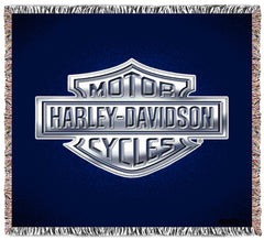 Logos & Business Woven Blankets