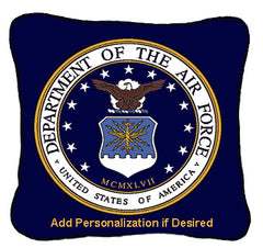 Military Pride Woven Pillows