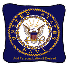 Military Pride Woven Pillows