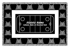Personalized Sports Woven Blankets
