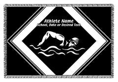Personalized Sports Woven Blankets