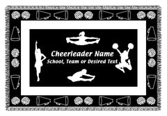 Personalized Sports Woven Blankets
