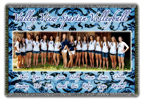 Team Woven Photo Blankets