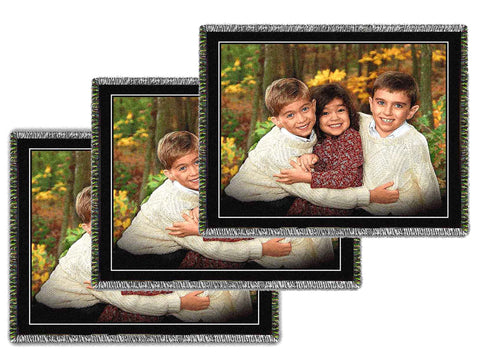 Large Woven Photo Blankets - Volume Discounts