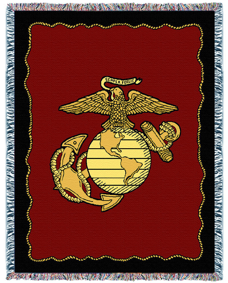 Military Pride Woven Blankets