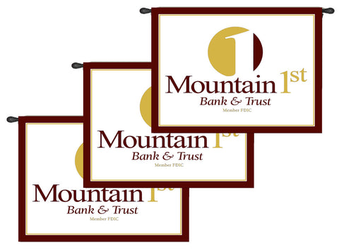 Large Logos/Business Tapestry Wall Hangings- Volume Discounts